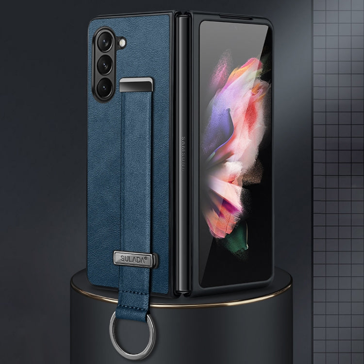 SULADA PC Hybrid Leather Texture Skin Feel Shockproof Phone Case, For Samsung Galaxy Z Flip7 FE / Flip6, For Samsung Galaxy Z Fold6, For Samsung Galaxy Z Fold5, For Samsung Galaxy Flip5