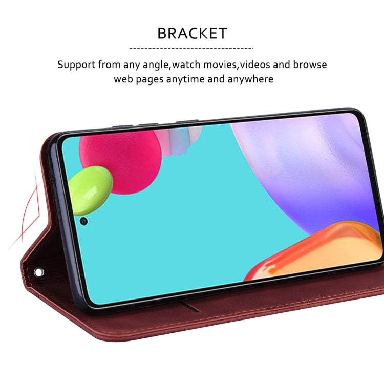 Frosted Business Magnetic Horizontal Flip PU Phone Case, For Xiaomi Poco M4 5G/Poco M5/Redmi Note 11R, For Xiaomi Poco C40, For Xiaomi Redmi 10A 4G
