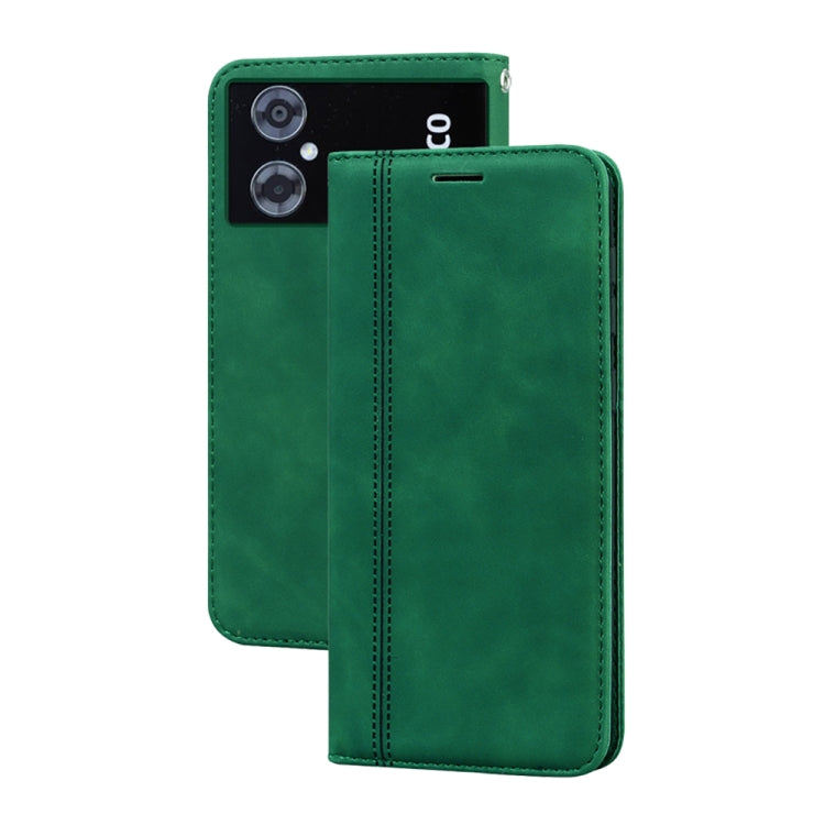 Frosted Business Magnetic Horizontal Flip PU Phone Case, For Xiaomi Poco M4 5G/Poco M5/Redmi Note 11R, For Xiaomi Poco C40, For Xiaomi Redmi 10A 4G