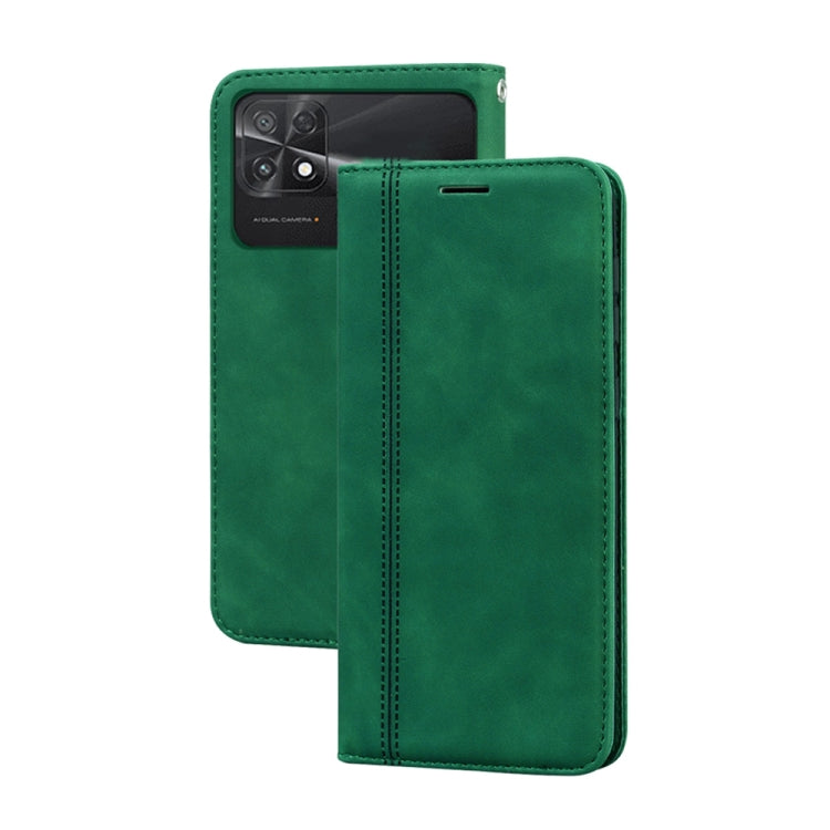 Frosted Business Magnetic Horizontal Flip PU Phone Case, For Xiaomi Poco M4 5G/Poco M5/Redmi Note 11R, For Xiaomi Poco C40, For Xiaomi Redmi 10A 4G