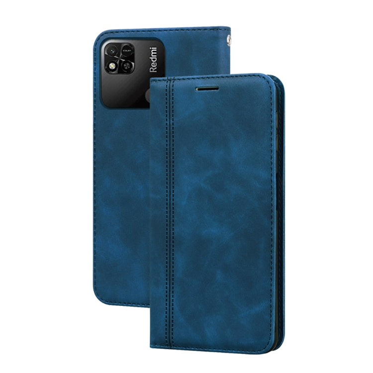Frosted Business Magnetic Horizontal Flip PU Phone Case, For Xiaomi Poco M4 5G/Poco M5/Redmi Note 11R, For Xiaomi Poco C40, For Xiaomi Redmi 10A 4G