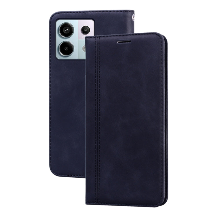 Frosted Business Magnetic Horizontal Flip PU Phone Case, For Xiaomi Redmi A3, For Xiaomi Redmi Note 13 Pro 4G, For Xiaomi Redmi Note 13 4G, For Xiaomi Redmi Note 13  5G, For Xiaomi Redmi Note 13 Pro 5G, For Xiaomi Redmi A1/A2                           ...
