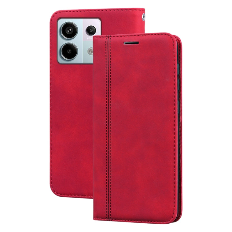 Frosted Business Magnetic Horizontal Flip PU Phone Case, For Xiaomi Redmi A3, For Xiaomi Redmi Note 13 Pro 4G, For Xiaomi Redmi Note 13 4G, For Xiaomi Redmi Note 13  5G, For Xiaomi Redmi Note 13 Pro 5G, For Xiaomi Redmi A1/A2                           ...