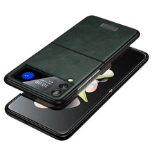 Load image into Gallery viewer, SULADA Shockproof TPU + Handmade Leather Phone Case