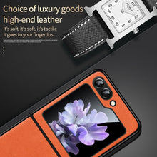 Load image into Gallery viewer, SULADA Shockproof TPU + Handmade Leather Phone Case