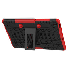 Load image into Gallery viewer, Tire Texture TPU+PC Shockproof Case  , with Holder &amp; Pen Tray, For Samsung Galaxy S6 Lite