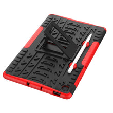 Load image into Gallery viewer, Tire Texture TPU+PC Shockproof Case  , with Holder &amp; Pen Tray, For Samsung Galaxy S6 Lite