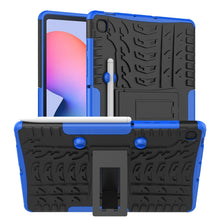 Load image into Gallery viewer, Tire Texture TPU+PC Shockproof Case  , with Holder &amp; Pen Tray, For Samsung Galaxy S6 Lite