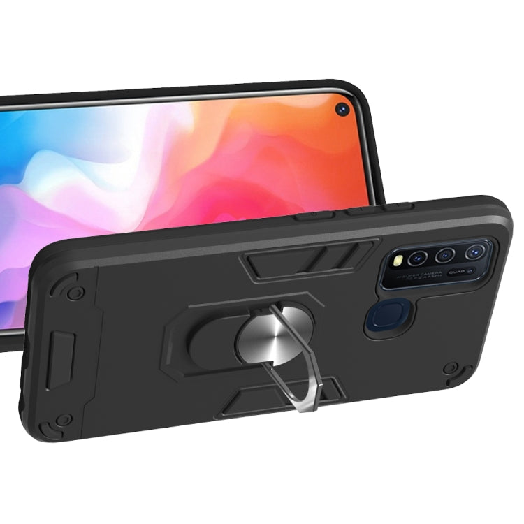 2 in 1 Armour Series PC + TPU Protective Case with Ring Holder