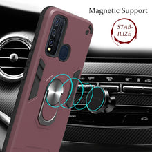 Load image into Gallery viewer, 2 in 1 Armour Series PC + TPU Protective Case with Ring Holder