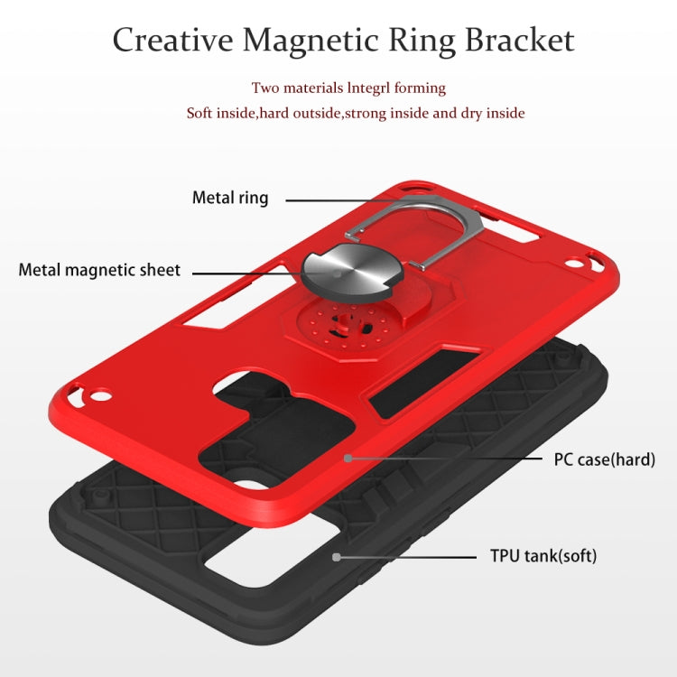 2 in 1 Armour Series PC + TPU Protective Case with Ring Holder