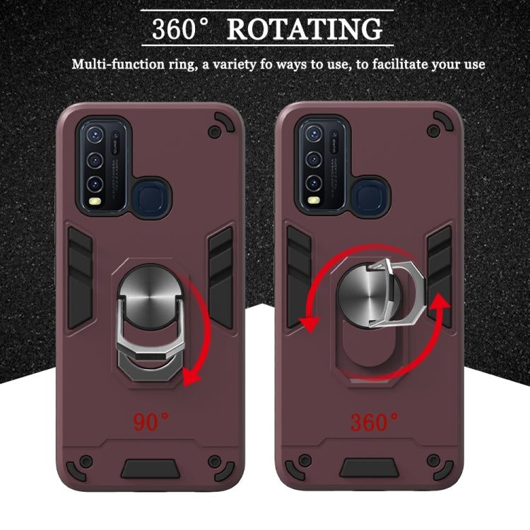 2 in 1 Armour Series PC + TPU Protective Case with Ring Holder