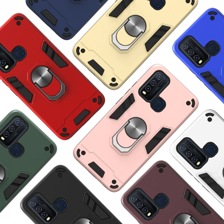 2 in 1 Armour Series PC + TPU Protective Case with Ring Holder