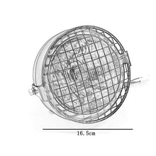 Load image into Gallery viewer, Motorcycle Reticular Retro Lamp LED Headlight Modification Accessories for Halley CG125 / GN125, DM-DD-023, DM-DD-023 (Yellow)