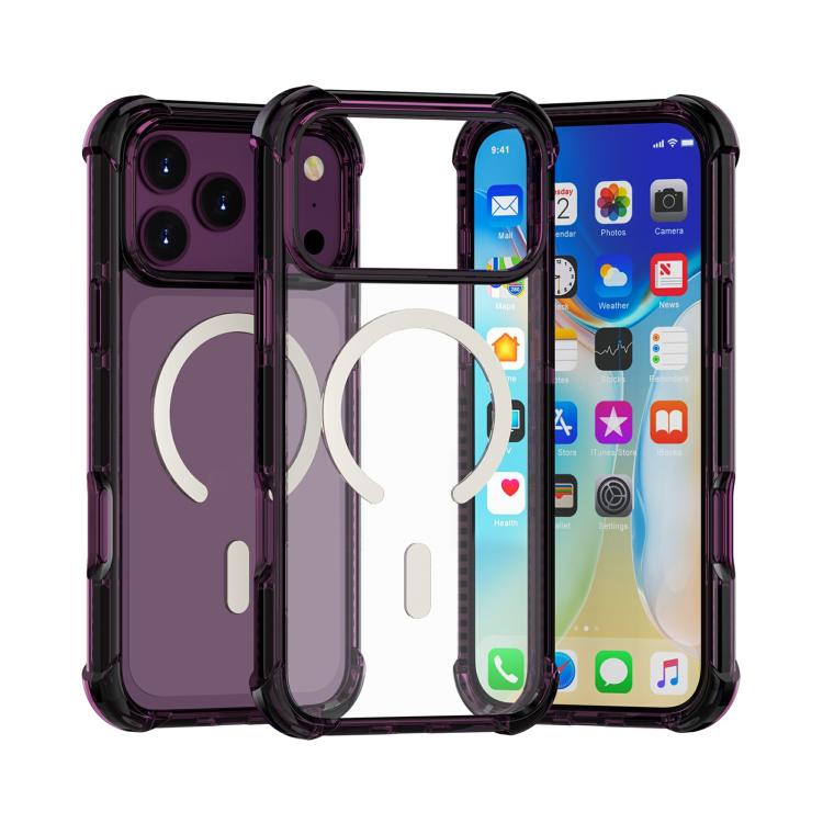 Acrylic Magsafe Magnetic Shockproof Phone Case, For iPhone 15