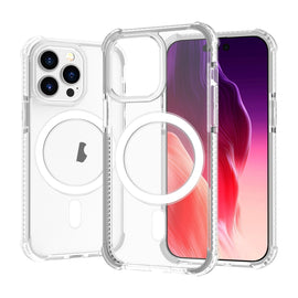 Acrylic Magsafe Magnetic Shockproof Phone Case, For iPhone 15 Pro Max, For iPhone 15 Pro, For iPhone 15 Plus, For iPhone 15