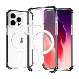 Acrylic Magsafe Magnetic Shockproof Phone Case, For iPhone 15 Pro Max, For iPhone 15 Pro, For iPhone 15 Plus, For iPhone 15