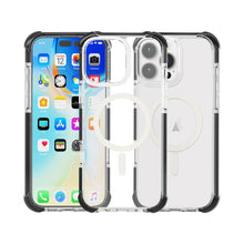 Load image into Gallery viewer, Acrylic Magsafe Magnetic Shockproof Phone Case, For iPhone 16 Pro Max, For iPhone 16 Pro, For iPhone 16 Plus, For iPhone 16, For iPhone 15 Pro Max