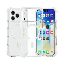 Acrylic Magsafe Magnetic Shockproof Phone Case, For iPhone 18 Pro / 17 Pro, For iPhone 18 Pro Max / 17 Pro Max, For iPhone 17e / 16e, For iPhone 17, For iPhone Air