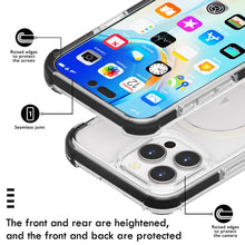 Load image into Gallery viewer, Acrylic Magsafe Magnetic Shockproof Phone Case, For iPhone 15