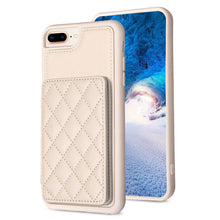 Load image into Gallery viewer, BF25 Square Plaid Card Bag Holder Phone Case, For iPhone XS Max, For iPhone 8 Plus / 7 Plus
