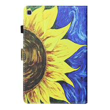 Load image into Gallery viewer, Colored Drawing Stitching Horizontal Flip Leather Case, with Holder &amp; Card Slots