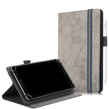 Load image into Gallery viewer, Marble Cloth Texture Horizontal Flip Universal Tablet PC Leather Case with Pen Slot &amp; Holder, For 7-8 inch, For 9-11 inch