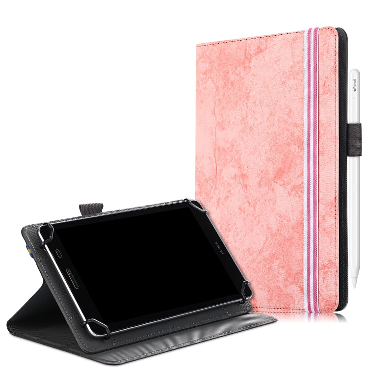 Marble Cloth Texture Horizontal Flip Universal Tablet PC Leather Case with Pen Slot & Holder, For 7-8 inch, For 9-11 inch