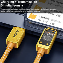 Load image into Gallery viewer, WK WDC-08 PD 20W USB-C/Type-C to 8 Pin Digital Display Data Cable, Length: 1m, WDC-08