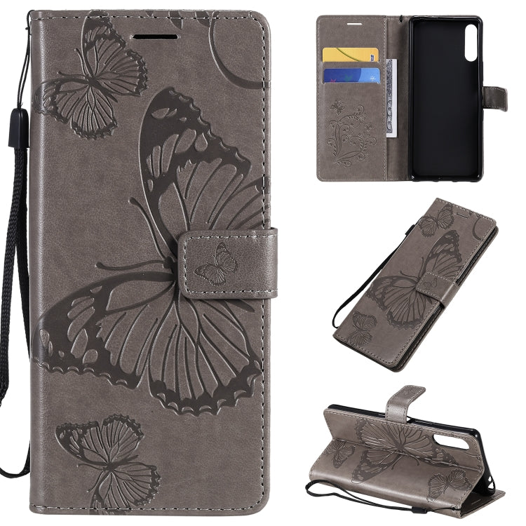 3D Butterflies Embossing Pattern Horizontal Flip Leather Case with Holder & Card Slot & Wallet, For Sony Xperia L4, For Sony Xperia 10 II, For Xiaomi Redmi K30 Pro, For Samsung Galaxy A11, For Samsung Galaxy A21s, For Samsung Galaxy A31