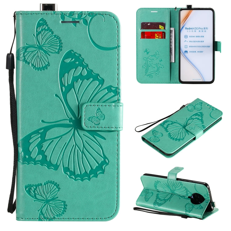 3D Butterflies Embossing Pattern Horizontal Flip Leather Case with Holder & Card Slot & Wallet, For Sony Xperia L4, For Sony Xperia 10 II, For Xiaomi Redmi K30 Pro, For Samsung Galaxy A11, For Samsung Galaxy A21s, For Samsung Galaxy A31