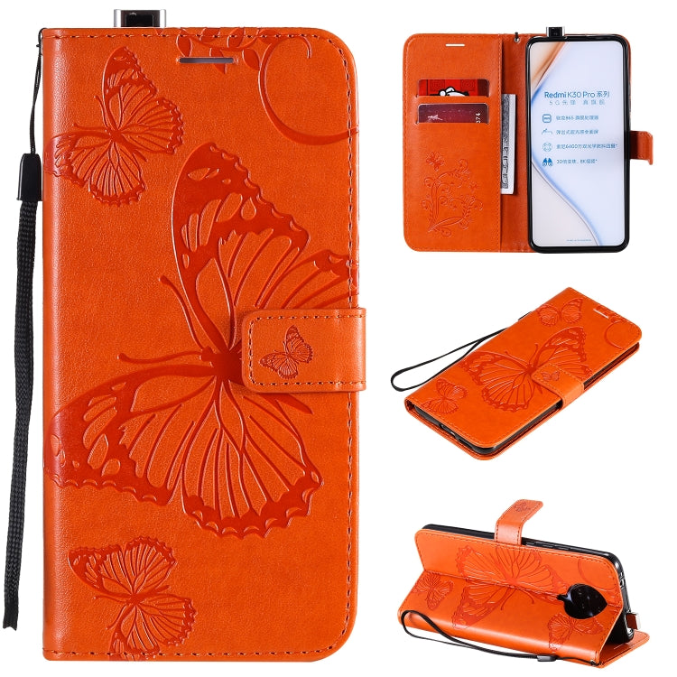 3D Butterflies Embossing Pattern Horizontal Flip Leather Case with Holder & Card Slot & Wallet, For Sony Xperia L4, For Sony Xperia 10 II, For Xiaomi Redmi K30 Pro, For Samsung Galaxy A11, For Samsung Galaxy A21s, For Samsung Galaxy A31