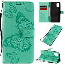 Load image into Gallery viewer, 3D Butterflies Embossing Pattern Horizontal Flip Leather Case with Holder &amp; Card Slot &amp; Wallet, For Sony Xperia L4, For Sony Xperia 10 II, For Xiaomi Redmi K30 Pro, For Samsung Galaxy A11, For Samsung Galaxy A21s, For Samsung Galaxy A31
