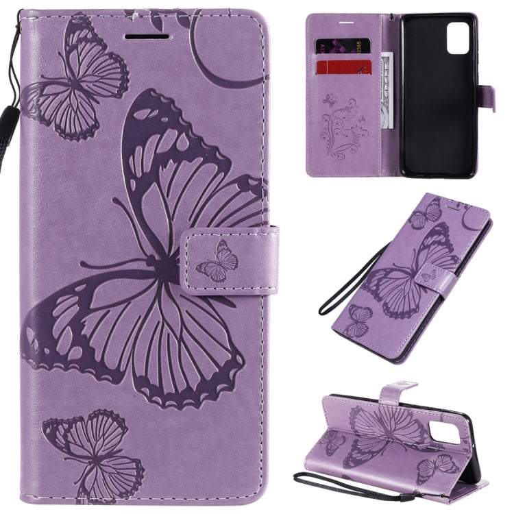 3D Butterflies Embossing Pattern Horizontal Flip Leather Case with Holder & Card Slot & Wallet, For Sony Xperia L4, For Sony Xperia 10 II, For Xiaomi Redmi K30 Pro, For Samsung Galaxy A11, For Samsung Galaxy A21s, For Samsung Galaxy A31