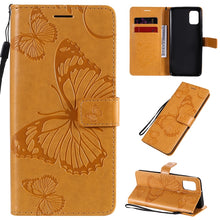 Load image into Gallery viewer, 3D Butterflies Embossing Pattern Horizontal Flip Leather Case with Holder &amp; Card Slot &amp; Wallet, For Sony Xperia L4, For Sony Xperia 10 II, For Xiaomi Redmi K30 Pro, For Samsung Galaxy A11, For Samsung Galaxy A21s, For Samsung Galaxy A31