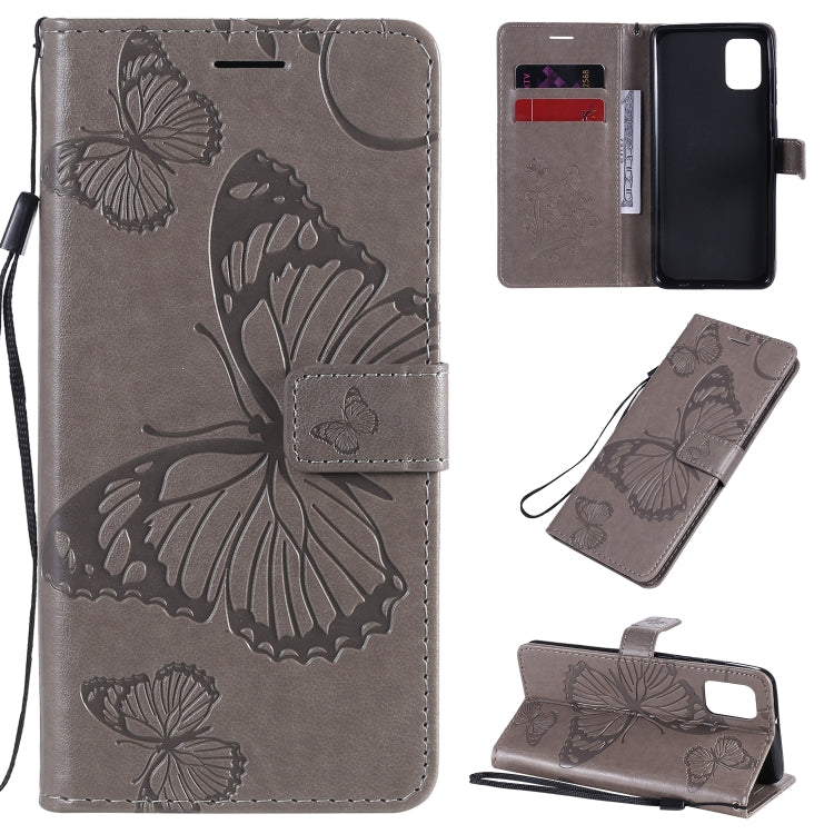 3D Butterflies Embossing Pattern Horizontal Flip Leather Case with Holder & Card Slot & Wallet, For Sony Xperia L4, For Sony Xperia 10 II, For Xiaomi Redmi K30 Pro, For Samsung Galaxy A11, For Samsung Galaxy A21s, For Samsung Galaxy A31