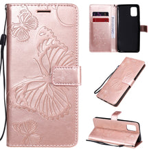 Load image into Gallery viewer, 3D Butterflies Embossing Pattern Horizontal Flip Leather Case with Holder &amp; Card Slot &amp; Wallet, For Sony Xperia L4, For Sony Xperia 10 II, For Xiaomi Redmi K30 Pro, For Samsung Galaxy A11, For Samsung Galaxy A21s, For Samsung Galaxy A31