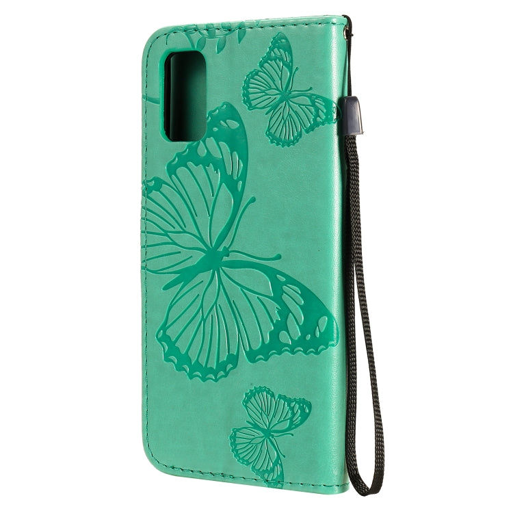 3D Butterflies Embossing Pattern Horizontal Flip Leather Case with Holder & Card Slot & Wallet, For Samsung Galaxy A41, For Samsung Galaxy A51 5G, For Samsung Galaxy A71 5G, For Huawei Nova 7, For Huawei Nova 7 Pro, For Huawei Nova 7 SE / P40 Lite 5G