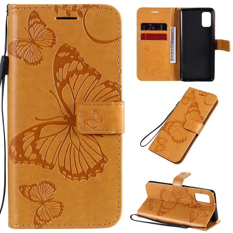 3D Butterflies Embossing Pattern Horizontal Flip Leather Case with Holder & Card Slot & Wallet, For Samsung Galaxy A41, For Samsung Galaxy A51 5G, For Samsung Galaxy A71 5G, For Huawei Nova 7, For Huawei Nova 7 Pro, For Huawei Nova 7 SE / P40 Lite 5G