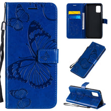 Load image into Gallery viewer, 3D Butterflies Embossing Pattern Horizontal Flip Leather Case with Holder &amp; Card Slot &amp; Wallet, For Samsung Galaxy A41, For Samsung Galaxy A51 5G, For Samsung Galaxy A71 5G, For Huawei Nova 7, For Huawei Nova 7 Pro, For Huawei Nova 7 SE / P40 Lite 5G