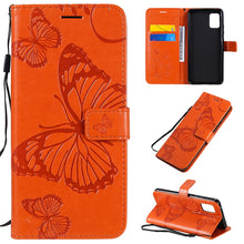 Load image into Gallery viewer, 3D Butterflies Embossing Pattern Horizontal Flip Leather Case with Holder &amp; Card Slot &amp; Wallet, For Samsung Galaxy A41, For Samsung Galaxy A51 5G, For Samsung Galaxy A71 5G, For Huawei Nova 7, For Huawei Nova 7 Pro, For Huawei Nova 7 SE / P40 Lite 5G