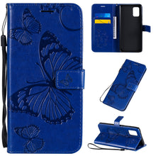 Load image into Gallery viewer, 3D Butterflies Embossing Pattern Horizontal Flip Leather Case with Holder &amp; Card Slot &amp; Wallet, For Samsung Galaxy A41, For Samsung Galaxy A51 5G, For Samsung Galaxy A71 5G, For Huawei Nova 7, For Huawei Nova 7 Pro, For Huawei Nova 7 SE / P40 Lite 5G