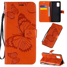 Load image into Gallery viewer, 3D Butterflies Embossing Pattern Horizontal Flip Leather Case with Holder &amp; Card Slot &amp; Wallet, For Samsung Galaxy A41, For Samsung Galaxy A51 5G, For Samsung Galaxy A71 5G, For Huawei Nova 7, For Huawei Nova 7 Pro, For Huawei Nova 7 SE / P40 Lite 5G