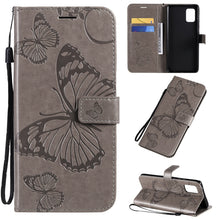 Load image into Gallery viewer, 3D Butterflies Embossing Pattern Horizontal Flip Leather Case with Holder &amp; Card Slot &amp; Wallet, For Samsung Galaxy A41, For Samsung Galaxy A51 5G, For Samsung Galaxy A71 5G, For Huawei Nova 7, For Huawei Nova 7 Pro, For Huawei Nova 7 SE / P40 Lite 5G