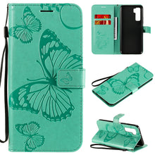 Load image into Gallery viewer, 3D Butterflies Embossing Pattern Horizontal Flip Leather Case with Holder &amp; Card Slot &amp; Wallet, For Samsung Galaxy A41, For Samsung Galaxy A51 5G, For Samsung Galaxy A71 5G, For Huawei Nova 7, For Huawei Nova 7 Pro, For Huawei Nova 7 SE / P40 Lite 5G