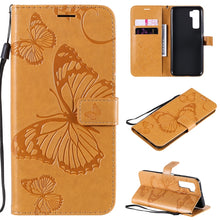Load image into Gallery viewer, 3D Butterflies Embossing Pattern Horizontal Flip Leather Case with Holder &amp; Card Slot &amp; Wallet, For Samsung Galaxy A41, For Samsung Galaxy A51 5G, For Samsung Galaxy A71 5G, For Huawei Nova 7, For Huawei Nova 7 Pro, For Huawei Nova 7 SE / P40 Lite 5G