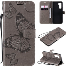 Load image into Gallery viewer, 3D Butterflies Embossing Pattern Horizontal Flip Leather Case with Holder &amp; Card Slot &amp; Wallet, For Samsung Galaxy A41, For Samsung Galaxy A51 5G, For Samsung Galaxy A71 5G, For Huawei Nova 7, For Huawei Nova 7 Pro, For Huawei Nova 7 SE / P40 Lite 5G
