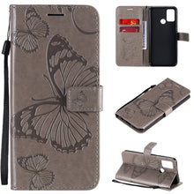 Load image into Gallery viewer, 3D Butterflies Embossing Pattern Horizontal Flip Leather Case with Holder &amp; Card Slot &amp; Wallet