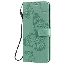 Load image into Gallery viewer, 3D Butterflies Embossing Pattern Horizontal Flip Leather Case with Holder &amp; Card Slot &amp; Wallet, For Huawei Honor 30, For Huawei Honor Play 4T Pro