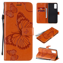 Load image into Gallery viewer, 3D Butterflies Embossing Pattern Horizontal Flip Leather Case with Holder &amp; Card Slot &amp; Wallet